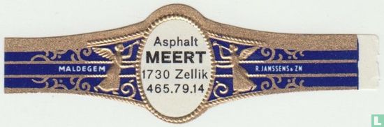 Asphalt Meert 1730 Zellik 465.79.14 - Maldegem - R. Janssens & Zn - Image 1