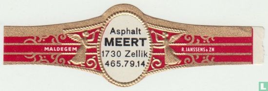 Asphalt Meert 1730 Zellik 465.79.14 - Maldegem - R. Janssens & Zn - Image 1
