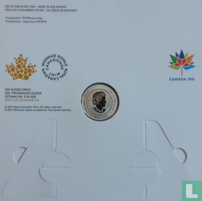Kanada 3 Dollar 2017 (Folder) "150th anniversary of Canadian Confederation" - Bild 2