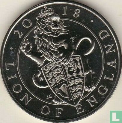United Kingdom 5 pounds 2018 "Lion of England" - Image 1