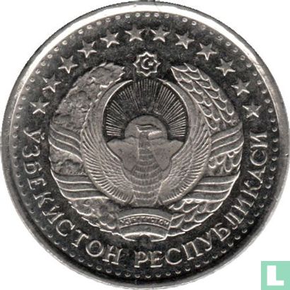 Uzbekistan 10 tiyin 1994 (with pearl rim) - Image 2