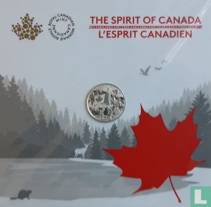 Canada 3 dollars 2017 (folder) "Spirit of Canada" - Afbeelding 1