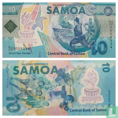 Samoa 10 Tala 2019