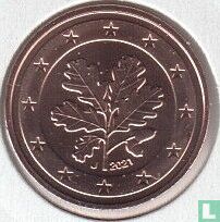 Duitsland 5 cent 2021 (J) - Afbeelding 1