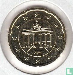 Deutschland 20 Cent 2021 (J) - Bild 1