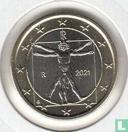 Italie 1 euro 2021 - Image 1