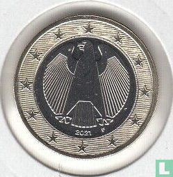 Duitsland 1 euro 2021 (F) - Afbeelding 1