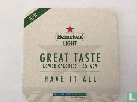 Heineken Light great taste - Afbeelding 2