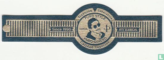 Puro Style Eiroa JP Puro Dinero Tradicion Tabaquera Calidad Superior - Since 1990 - By Eiroa - Afbeelding 1