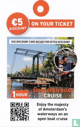 Tours & Tickets - Lovers - 1 Hour Semi Open Boat Cruise - Afbeelding 1