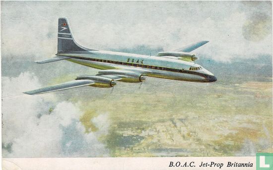 BOAC - Bristol Britannia   - Afbeelding 1