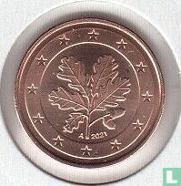 Duitsland 2 cent 2021 (A) - Afbeelding 1