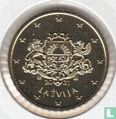 Letland 50 cent 2021 - Afbeelding 1