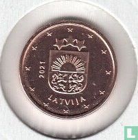 Letland 1 cent 2021 - Afbeelding 1