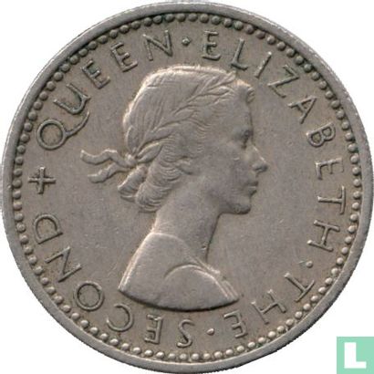 Rhodésie et Nyassaland 6 pence 1956 - Image 2