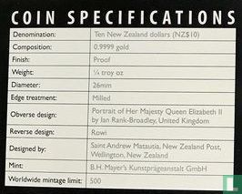 Nieuw-Zeeland 10 dollars 2020 (PROOF) "Kiwi" - Afbeelding 3