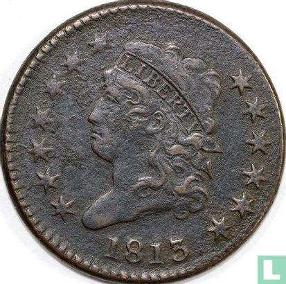 États-Unis 1 cent 1813 - Image 1