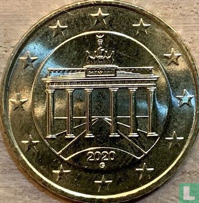 Duitsland 50 cent 2020 (G) - Afbeelding 1