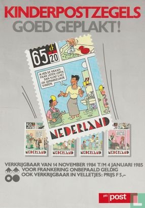 Kinderpostzegels 1984 Joost Swarte - Image 2