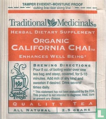 Organic California Chai [tm] - Image 1
