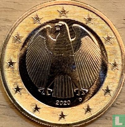 Duitsland 1 euro 2020 (D) - Afbeelding 1