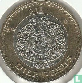 Mexique 10 pesos 2018 - Image 1