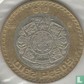 Mexiko 10 Peso 2011 - Bild 1
