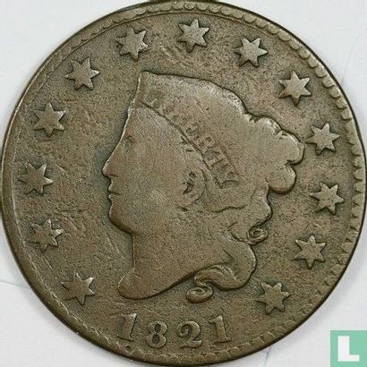 Vereinigte Staaten 1 Cent 1821 - Bild 1