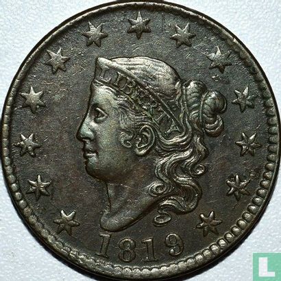 Verenigde Staten 1 cent 1819 (type 2) - Afbeelding 1