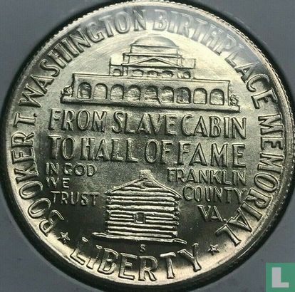 Verenigde Staten ½ dollar 1950 (S) "Booker T. Washington memorial" - Afbeelding 2