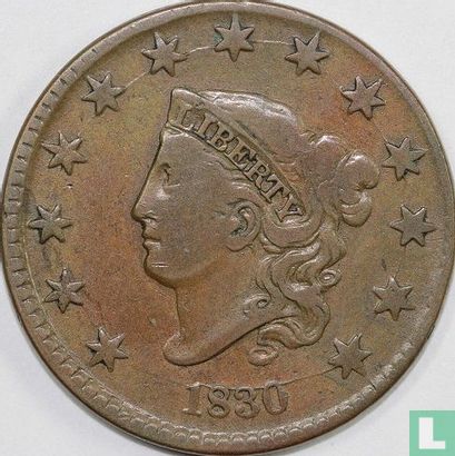 Verenigde Staten 1 cent 1830 (type 1) - Afbeelding 1