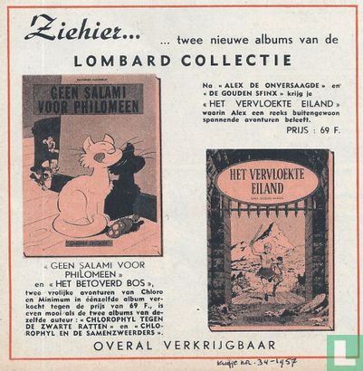 Ziehier... ...twee nieuwe albums van de Lombard collectie