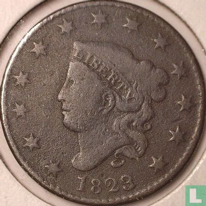 Verenigde Staten 1 cent 1823 (1823/22) - Afbeelding 1