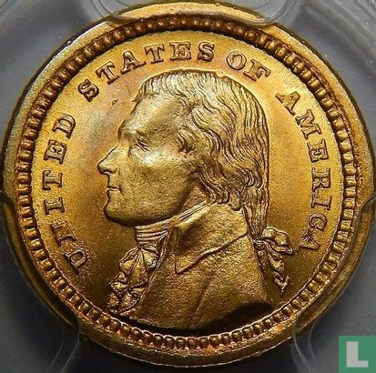 United States 1 dollar 1903 "100th anniversary of the Louisiana purchase - Thomas Jefferson" - Image 2