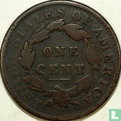 United States 1 cent 1834 (type 2) - Image 2