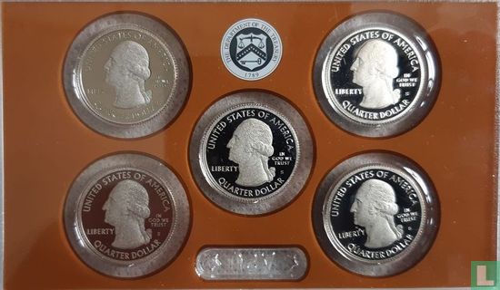 United States mint set 2012 (PROOF) "America the Beautiful Quarters" - Image 2