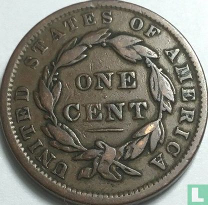 United States 1 cent 1837 (type 4) - Image 2