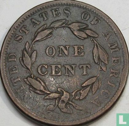 United States 1 cent 1839 (type 4) - Image 2