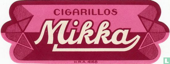 Mikka Cigarillos H.R.A. 4168 - Image 1