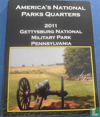 Verenigde Staten jaarset 2011 "Gettysburg national military park in Pennsylvania" - Afbeelding 1