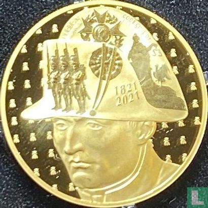 Frankrijk 50 euro 2021 (PROOF - goud) "200th anniversary Death of Napoleon" - Afbeelding 1
