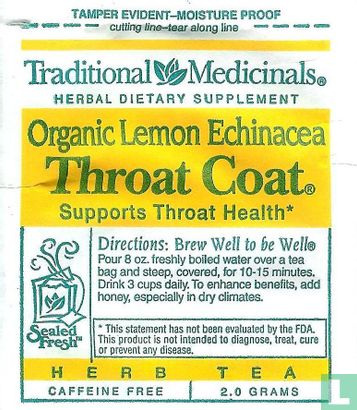 Organic Lemon Echinacea Throat Coat [r] - Afbeelding 1
