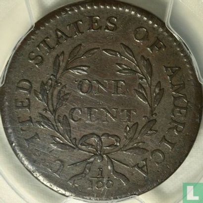 United States 1 cent 1795 (type 1) - Image 2