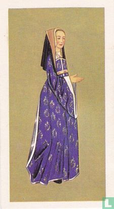 Lady's day dress about 1490 - Afbeelding 1