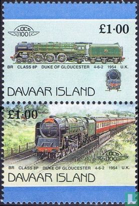 Locomotive BR classe 8P Duc de Gloucester 4-6-2