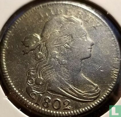 United States 1 cent 1802 (type 2) - Image 1