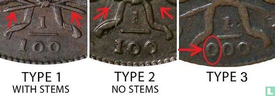 Verenigde Staten 1 cent 1802 (type 2) - Afbeelding 3