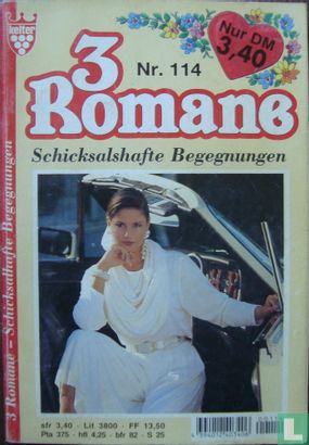 3 Romane-Schicksalshafte Begegnungen [1e uitgave] 114 - Image 1