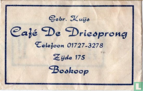 Café De Driesprong - Afbeelding 1