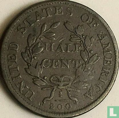 Vereinigte Staaten ½ Cent 1806 (Typ 3) - Bild 2